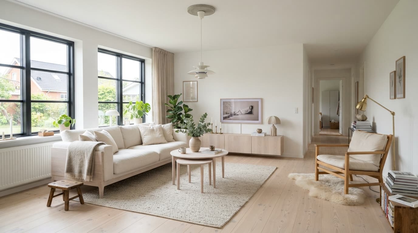 Klassisk skandinavisk living_room: Classic Nordic Living room